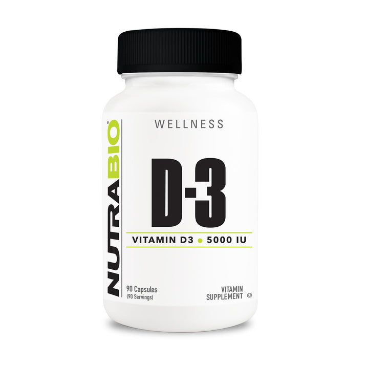 NutraBio - Vitamin D3 90 Serv.
