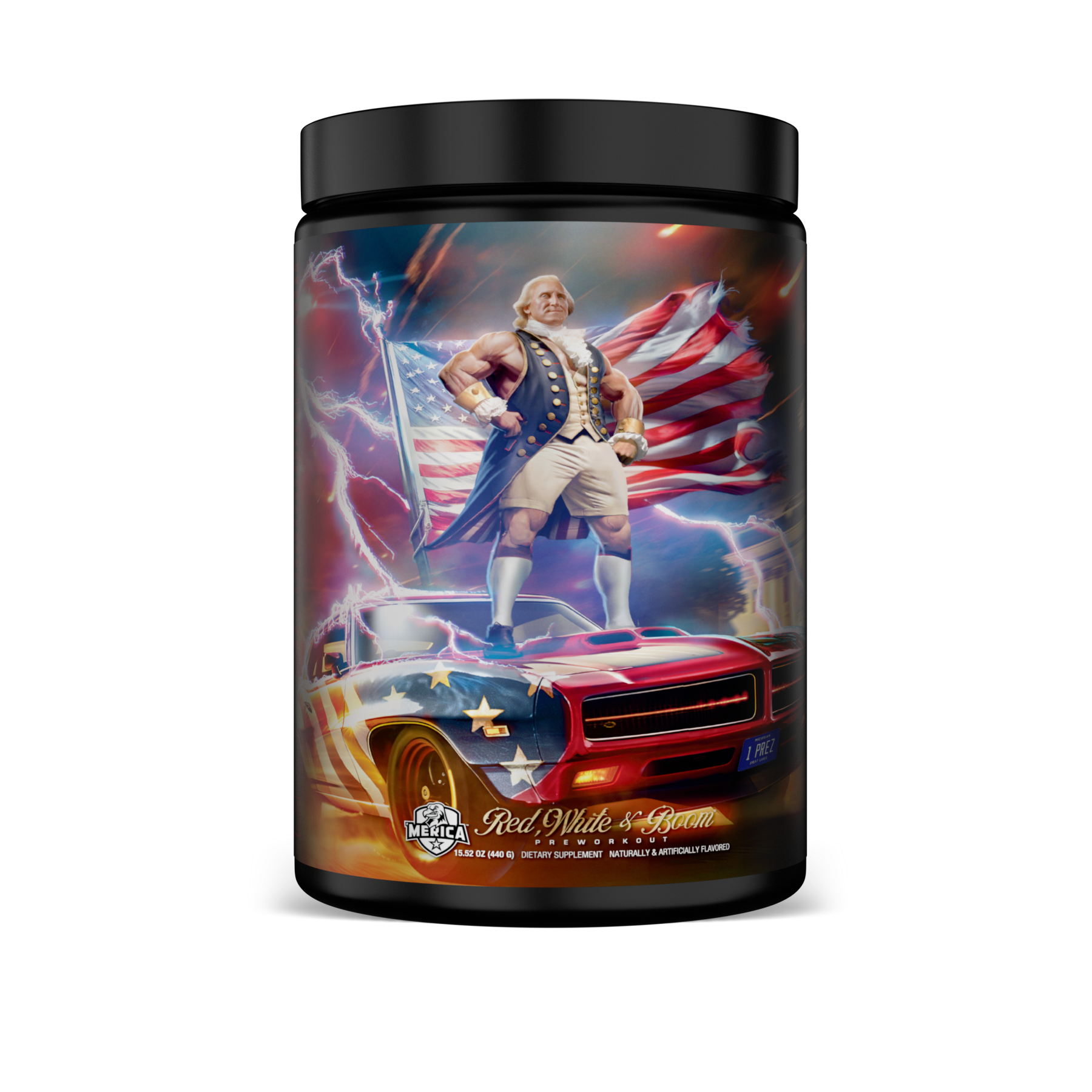 Merica Labs Red, White, & Boom Pre Workout