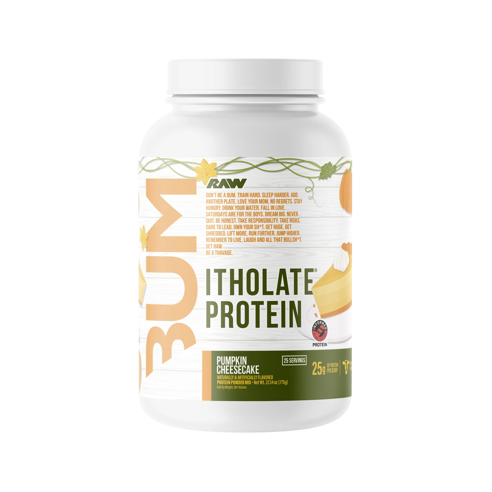 Raw CBUM Itholate Protein