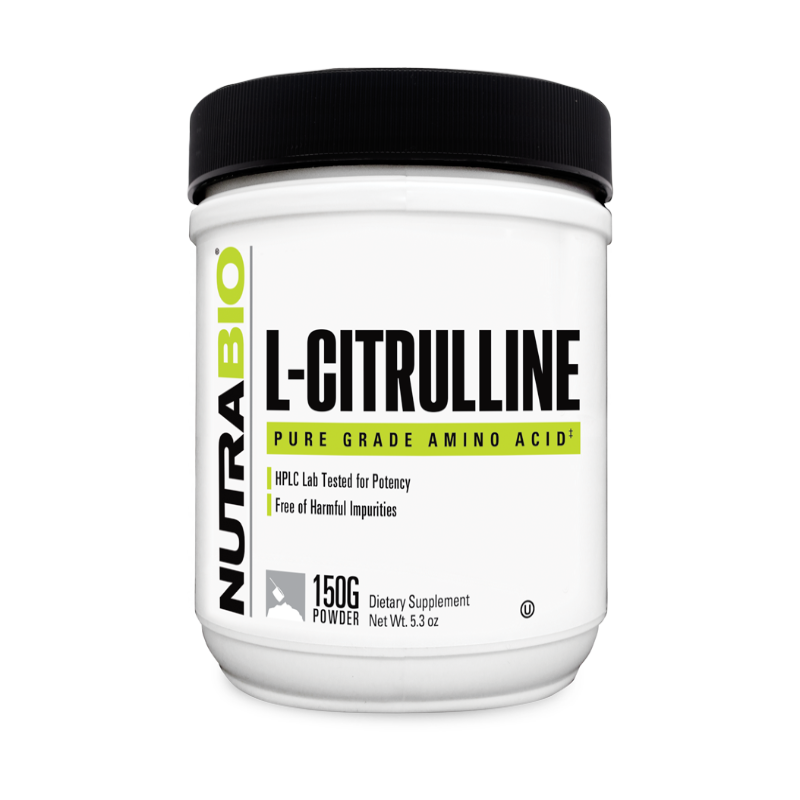 NutraBio L-Citrulline Powder 150 Grams