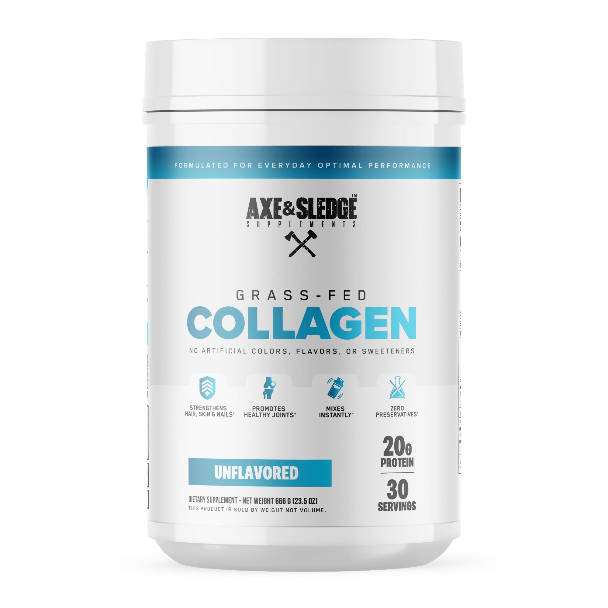 Axe & Sledge Grass - Fed Collagen