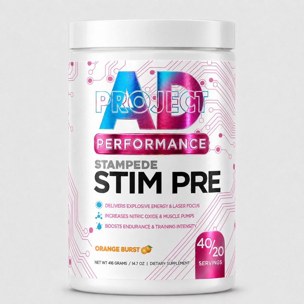 Project AD Stampede Preworkout
